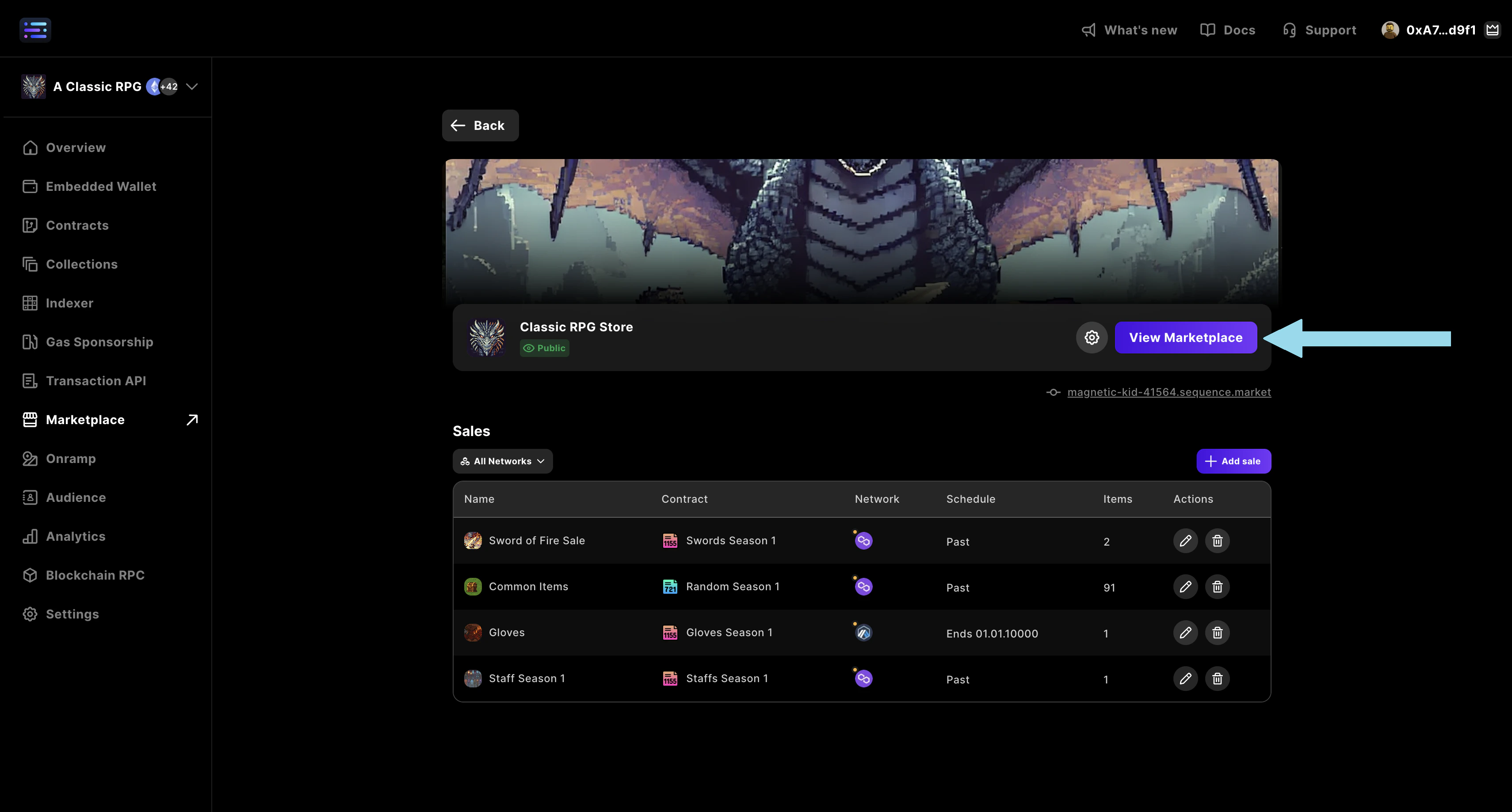 launch shop