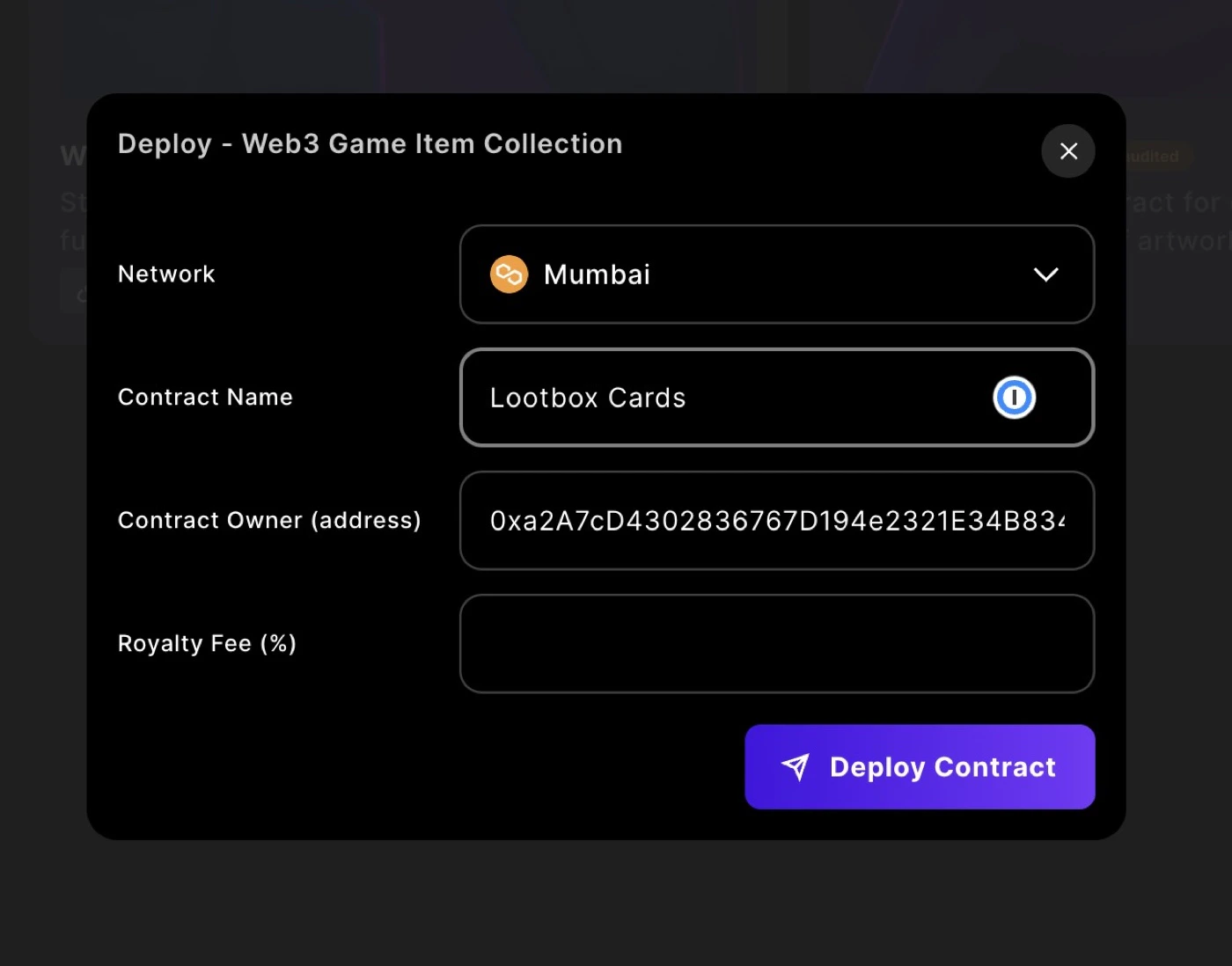 Deploy Contract