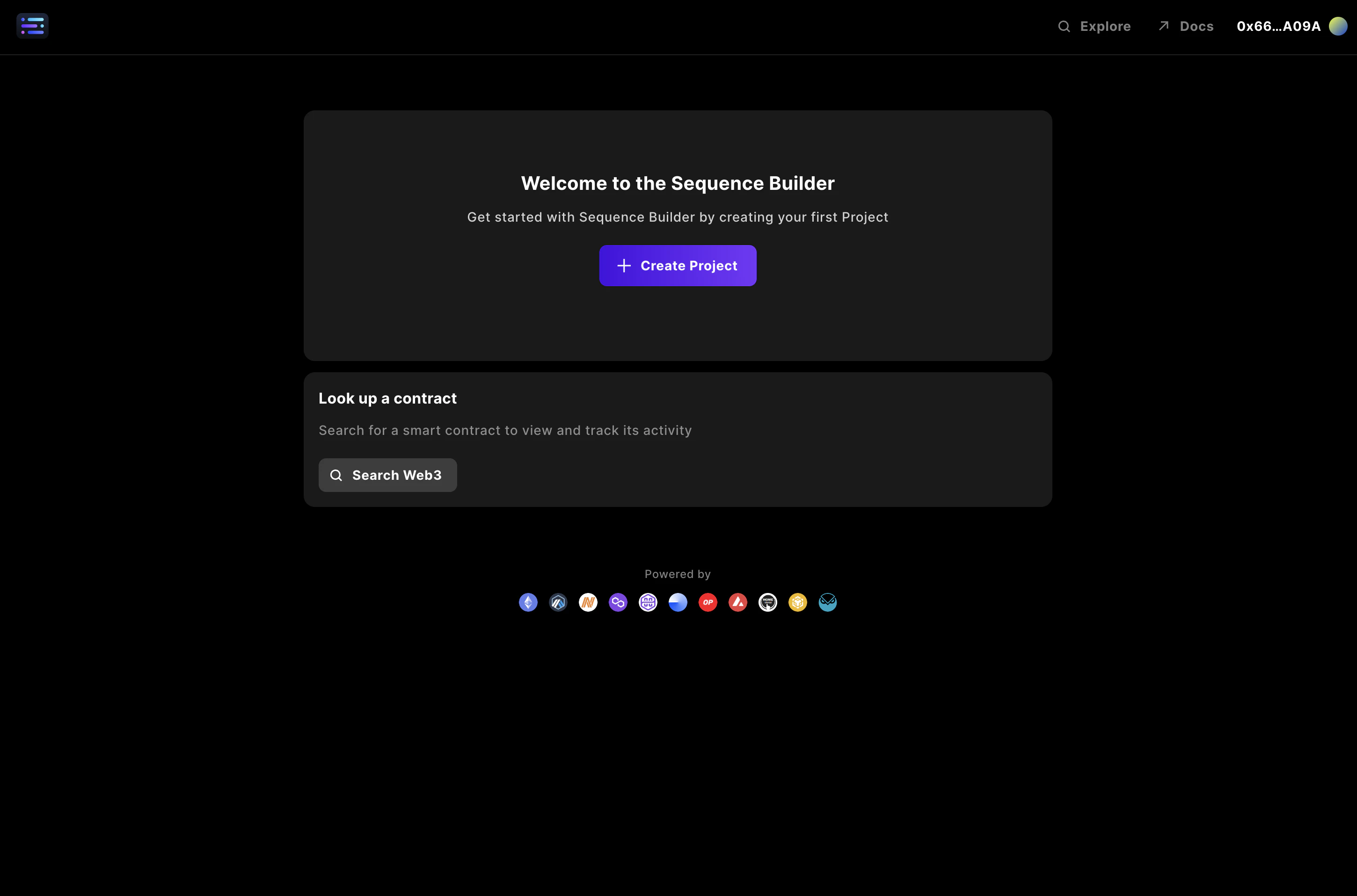Sequence builder ダッシュボード