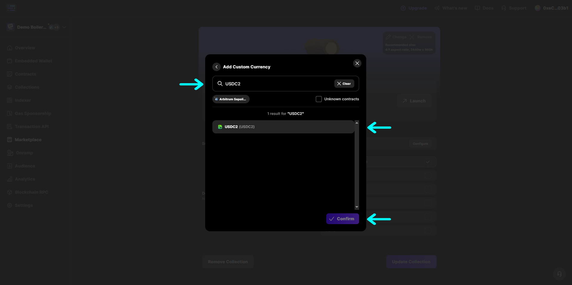 add new custom currency