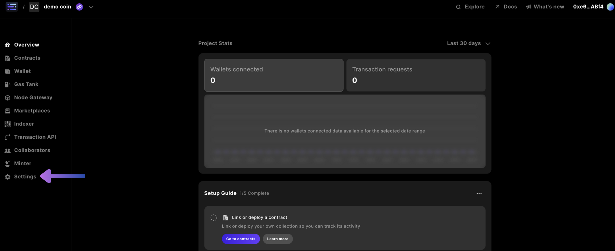 Builder select Settings