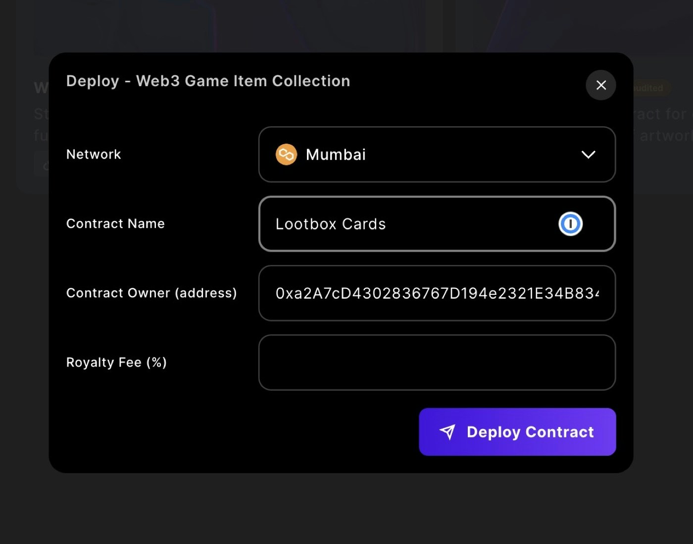 Deploy Contract