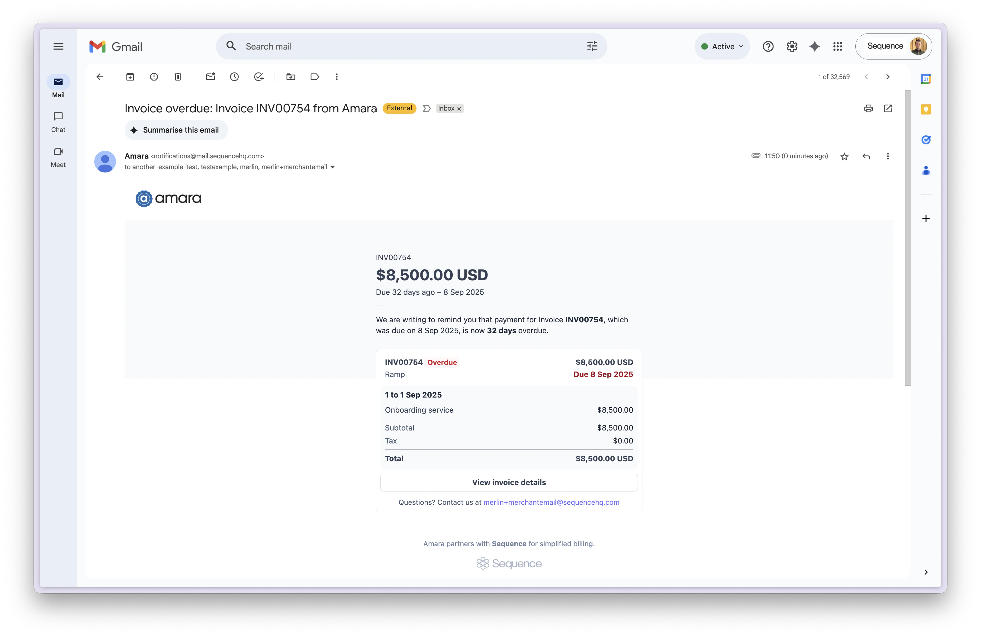 Payment Reminders