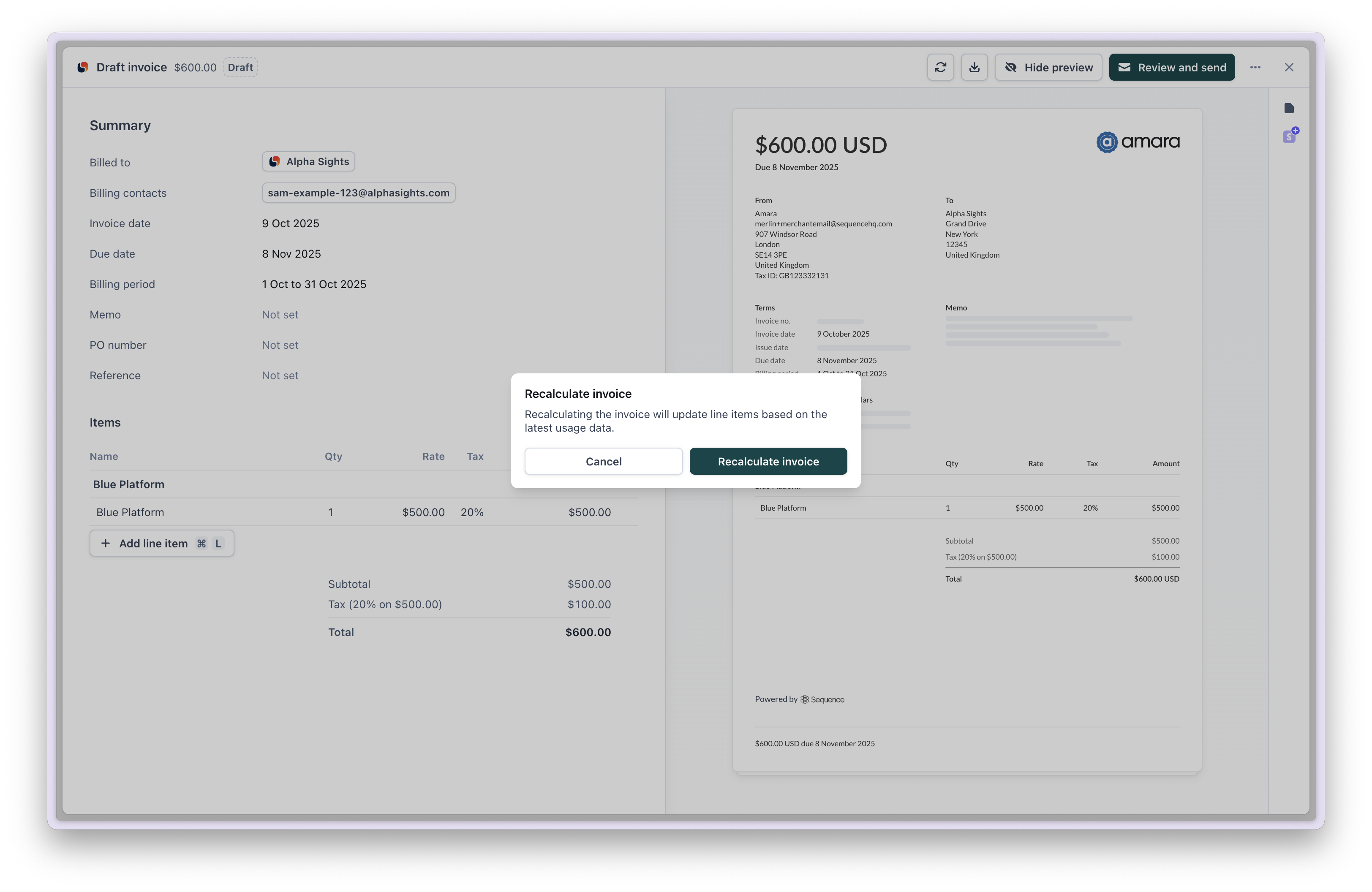 Invoice PDF