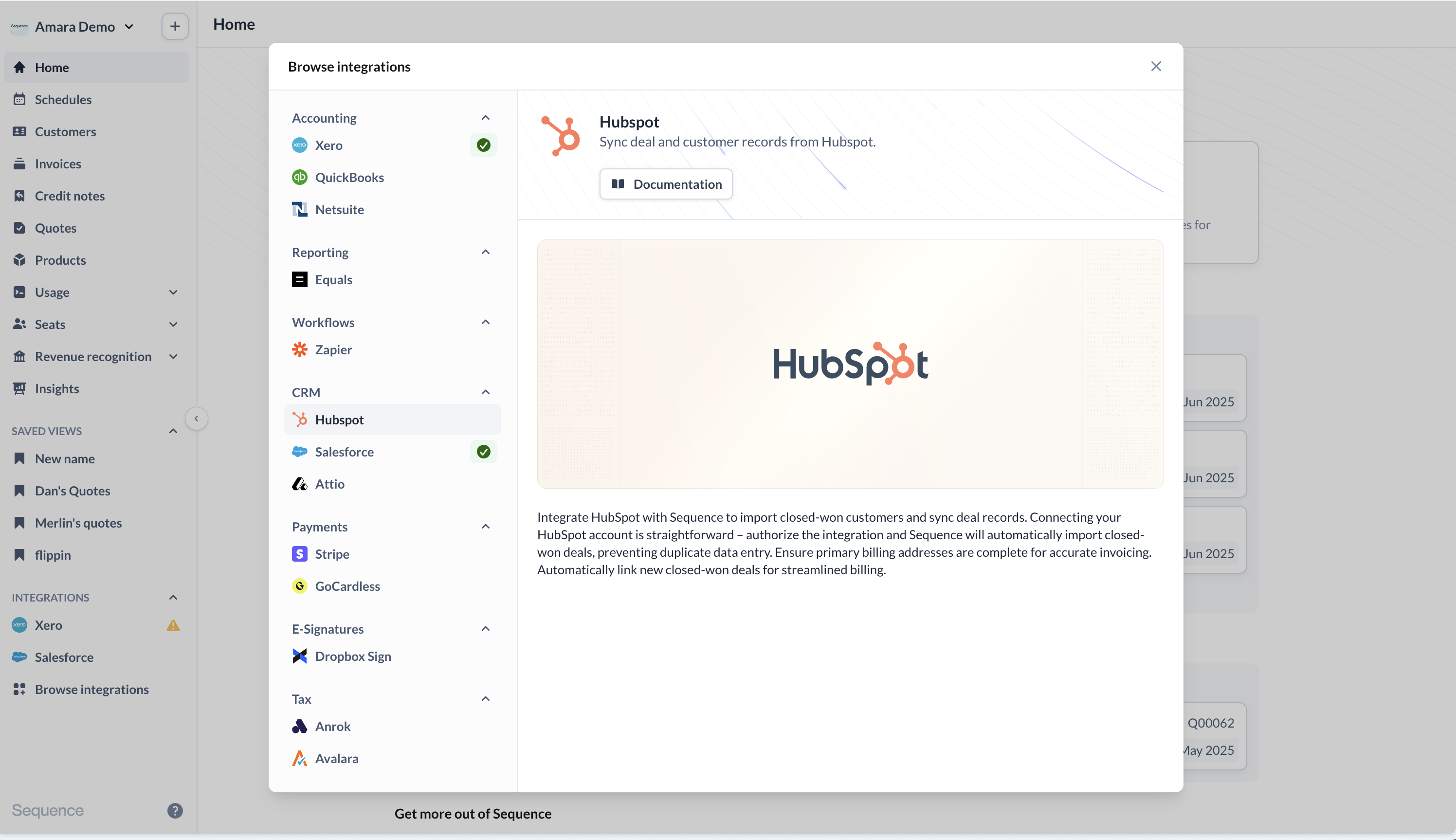 Integrate with HubSpot