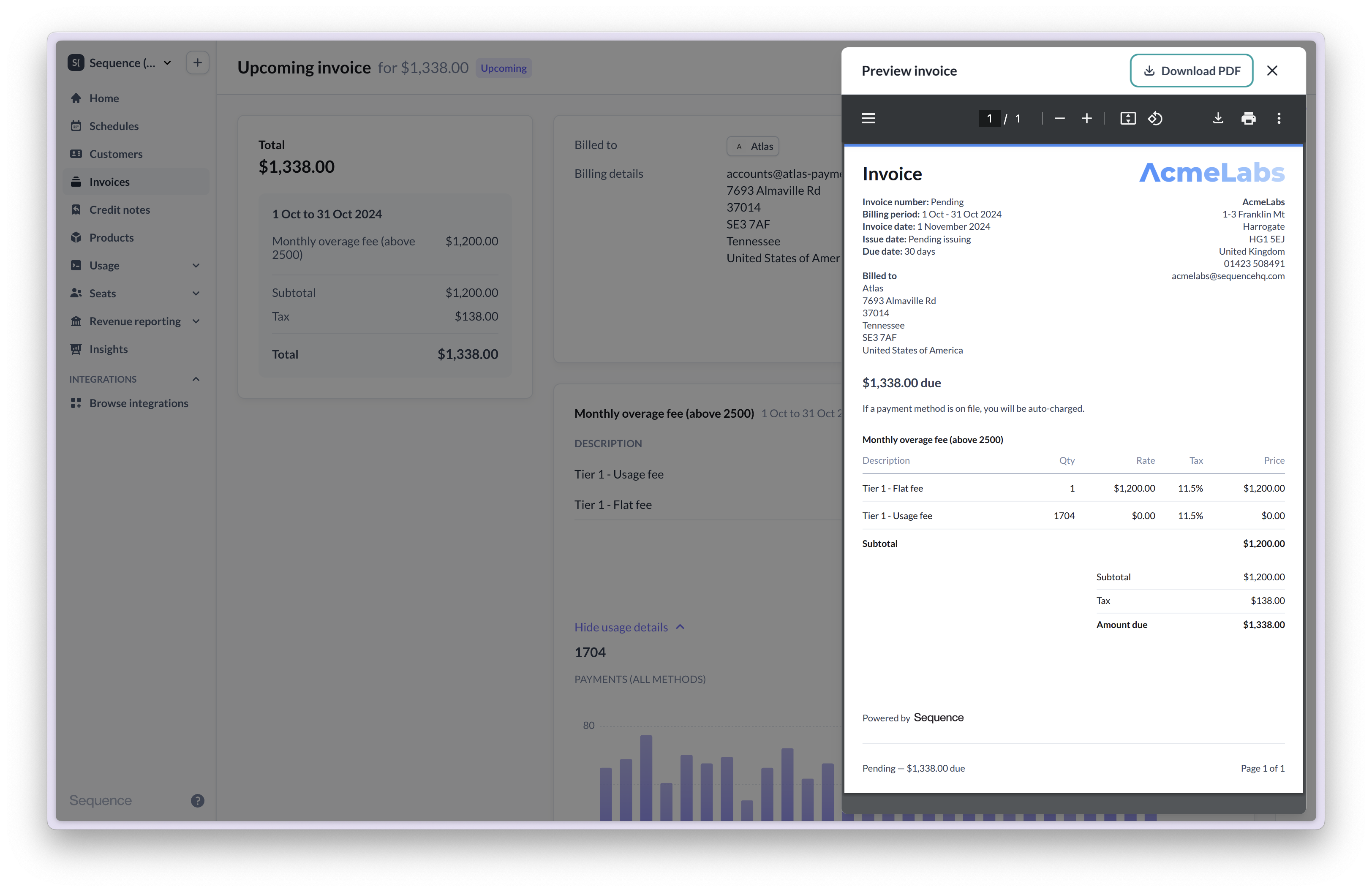 Invoice PDF