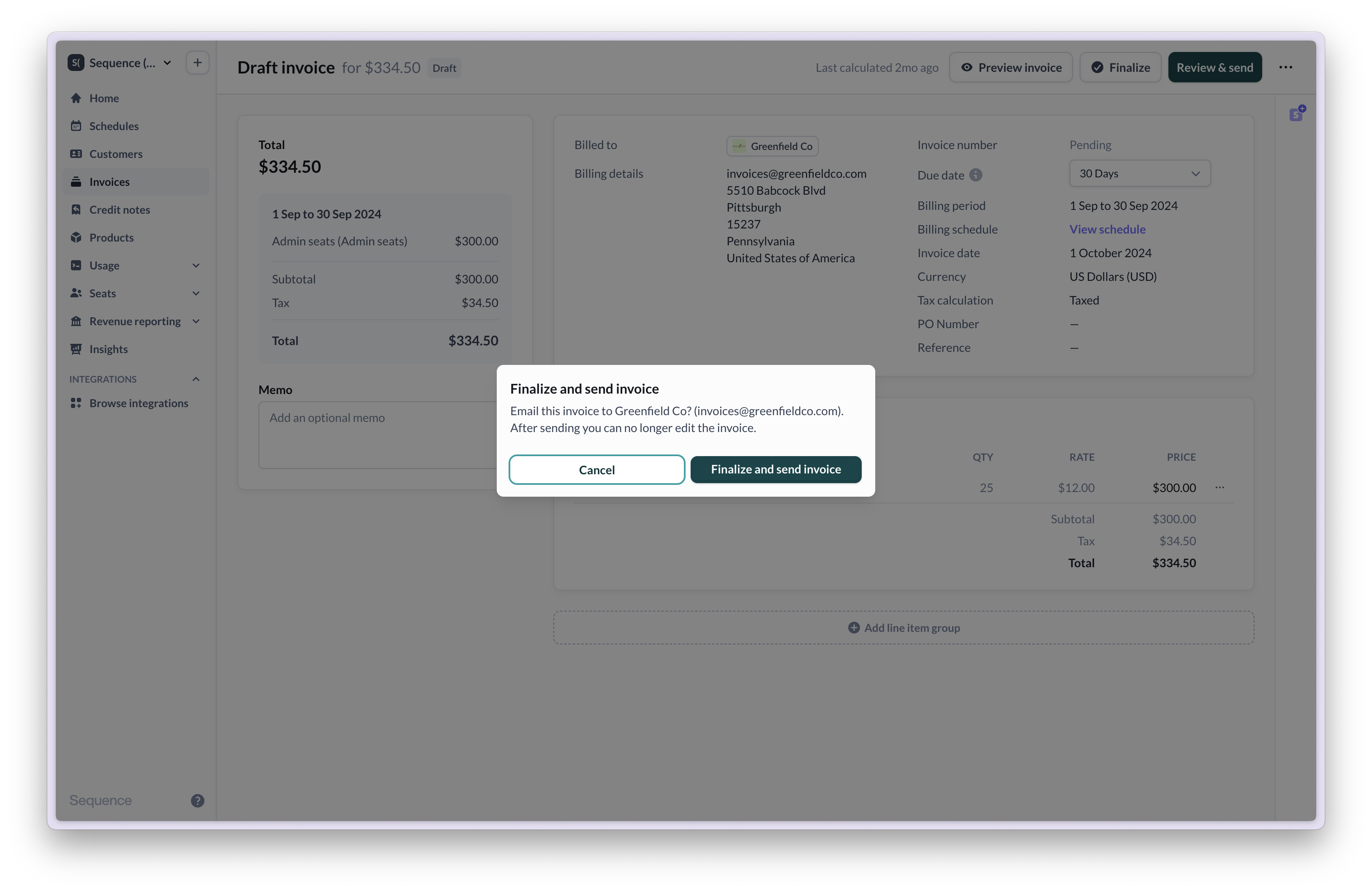 Invoice PDF