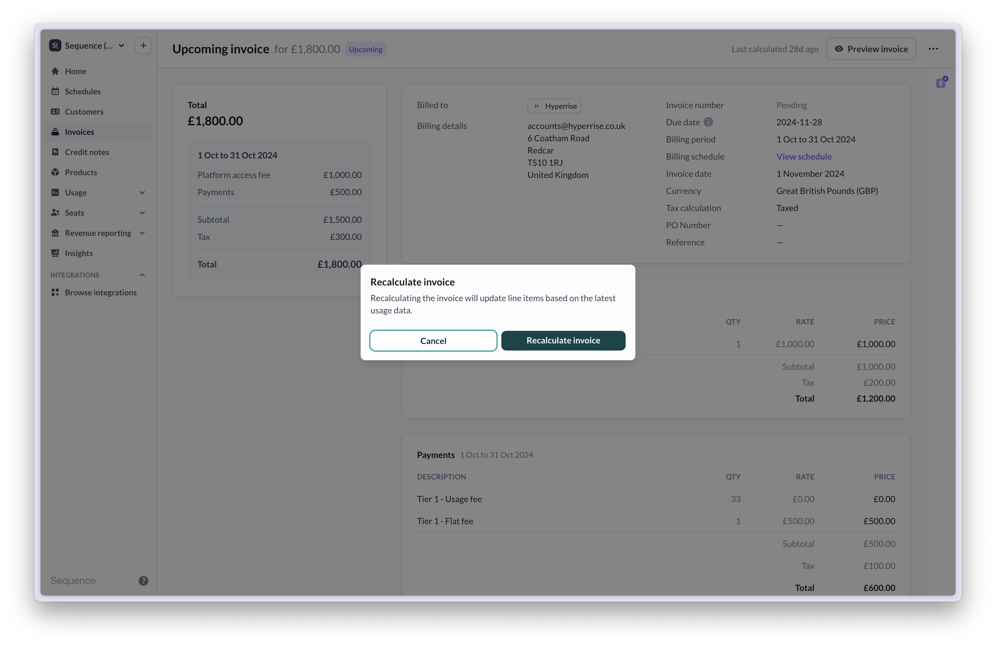 Invoice PDF