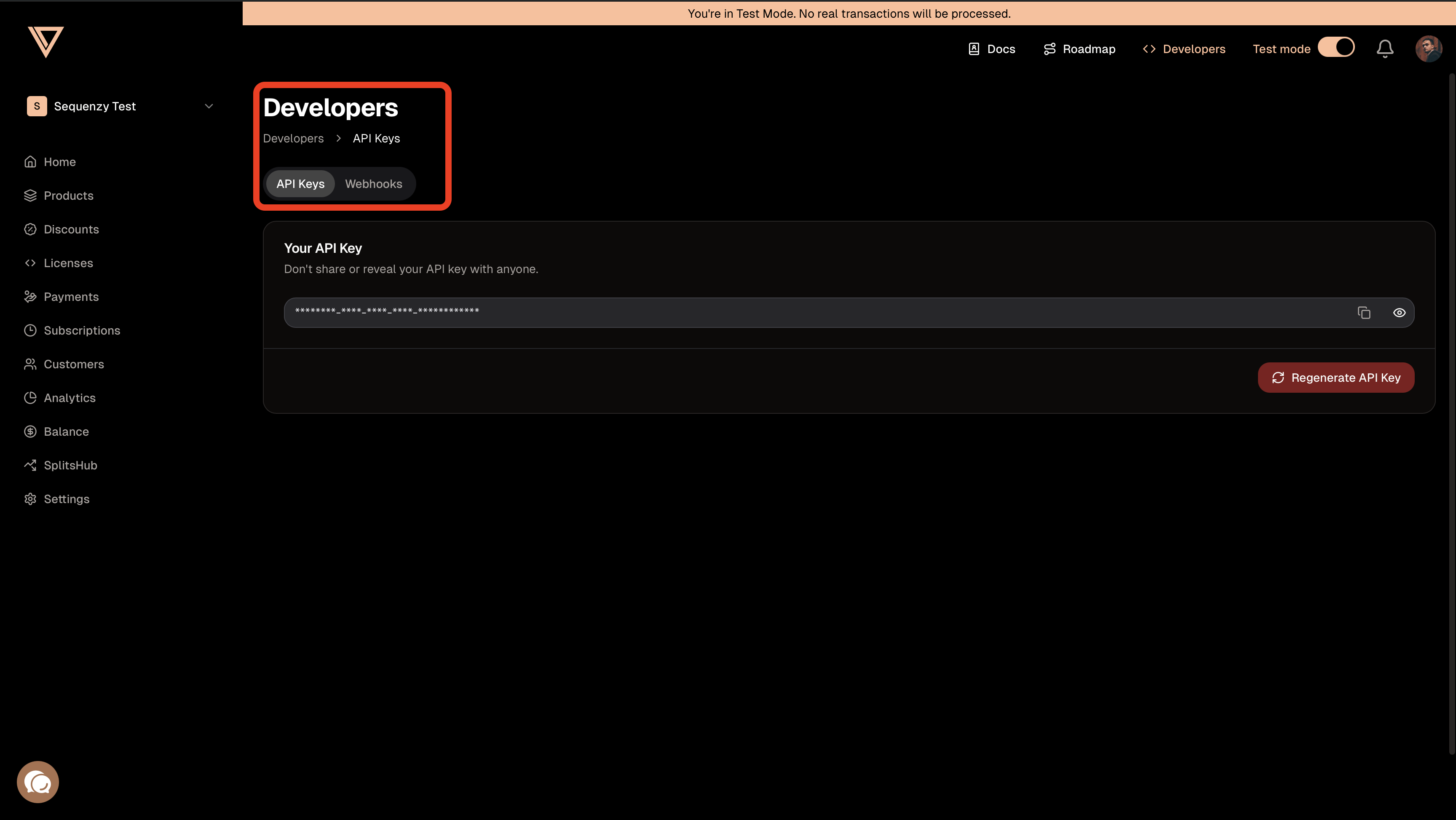 Getting your Creem API key