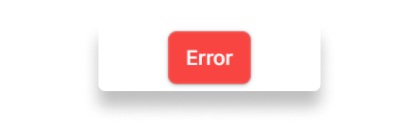 Glide displays an error notification for failed mutations.