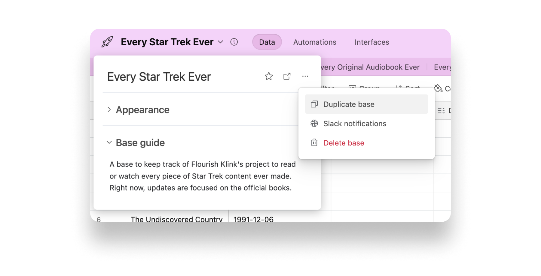 How to duplicate your airtable base