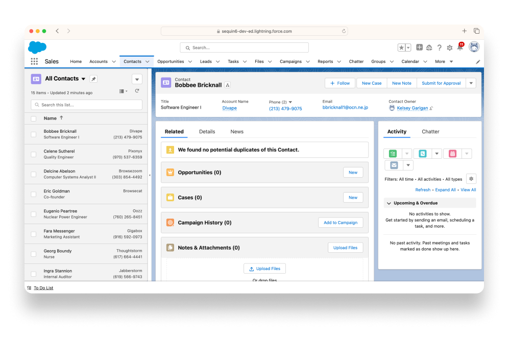 Connect Salesforce to Postgres with Sequin