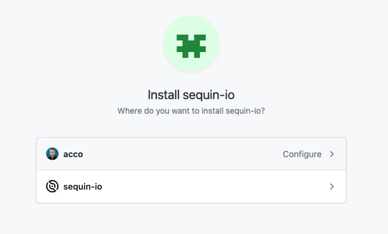 Install GitHub App