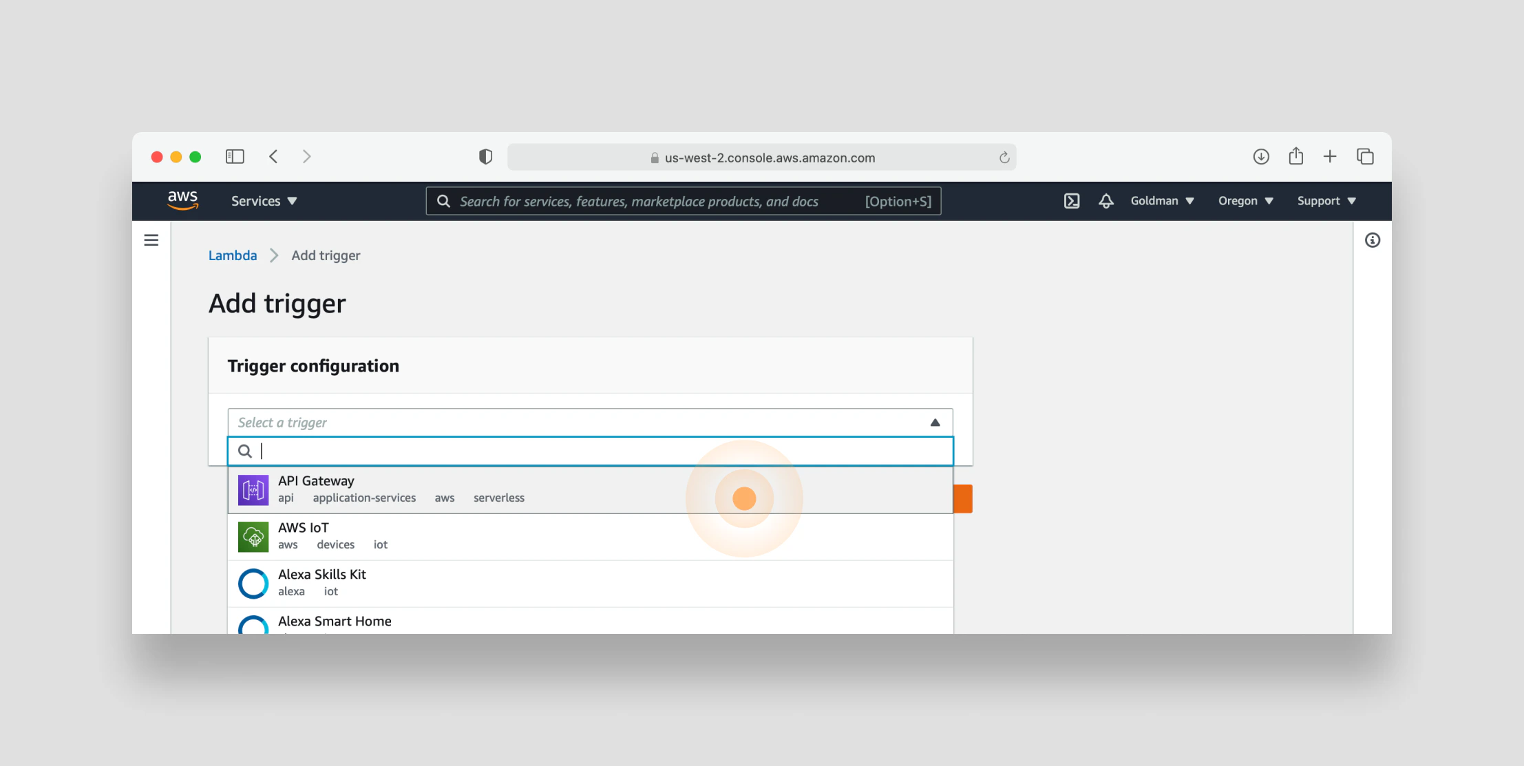 Add AWS API Gateway as Trigger for Airtable Lambda