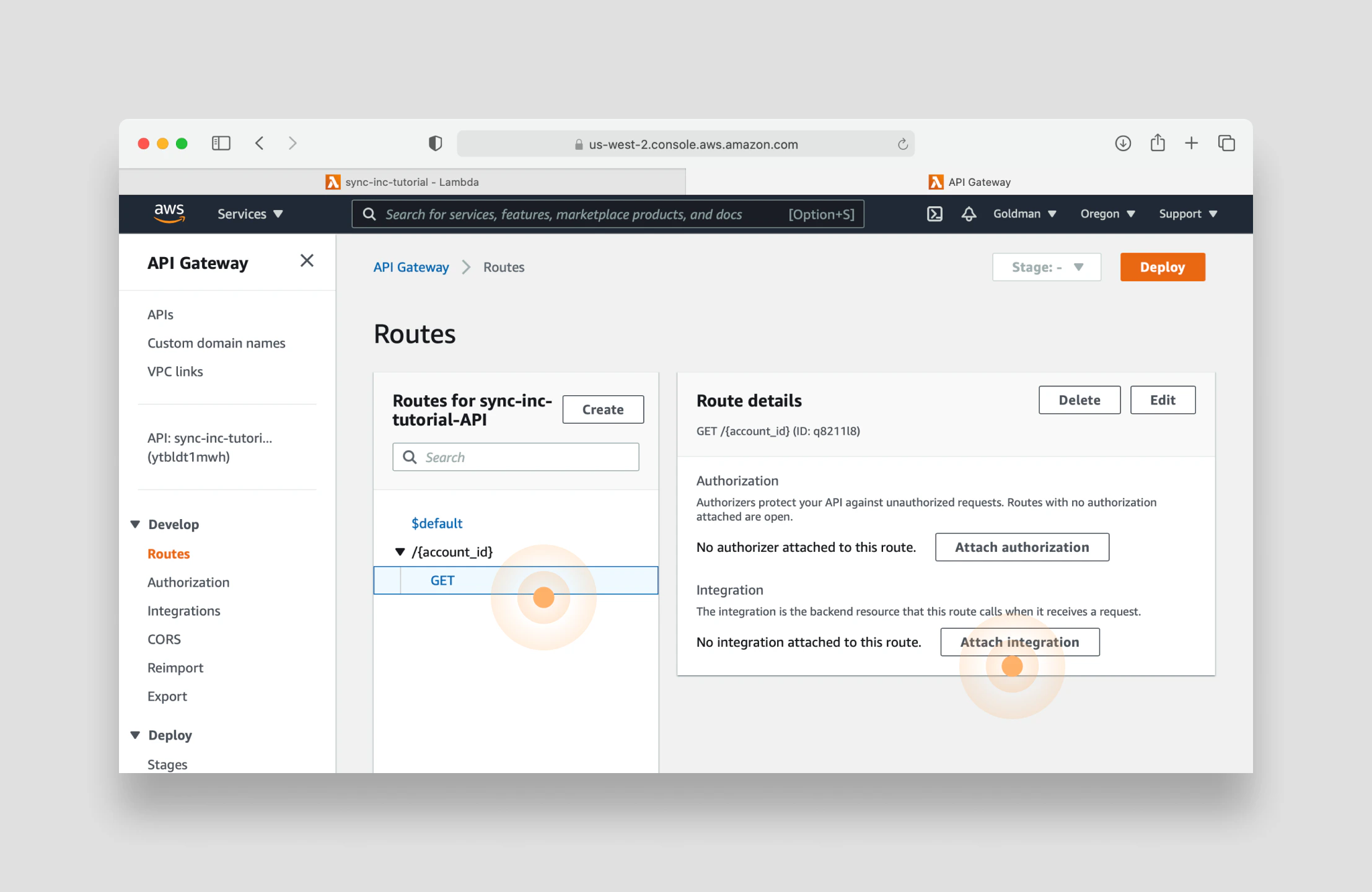 Add AWS API Gateway as Trigger for Airtable Lambda
