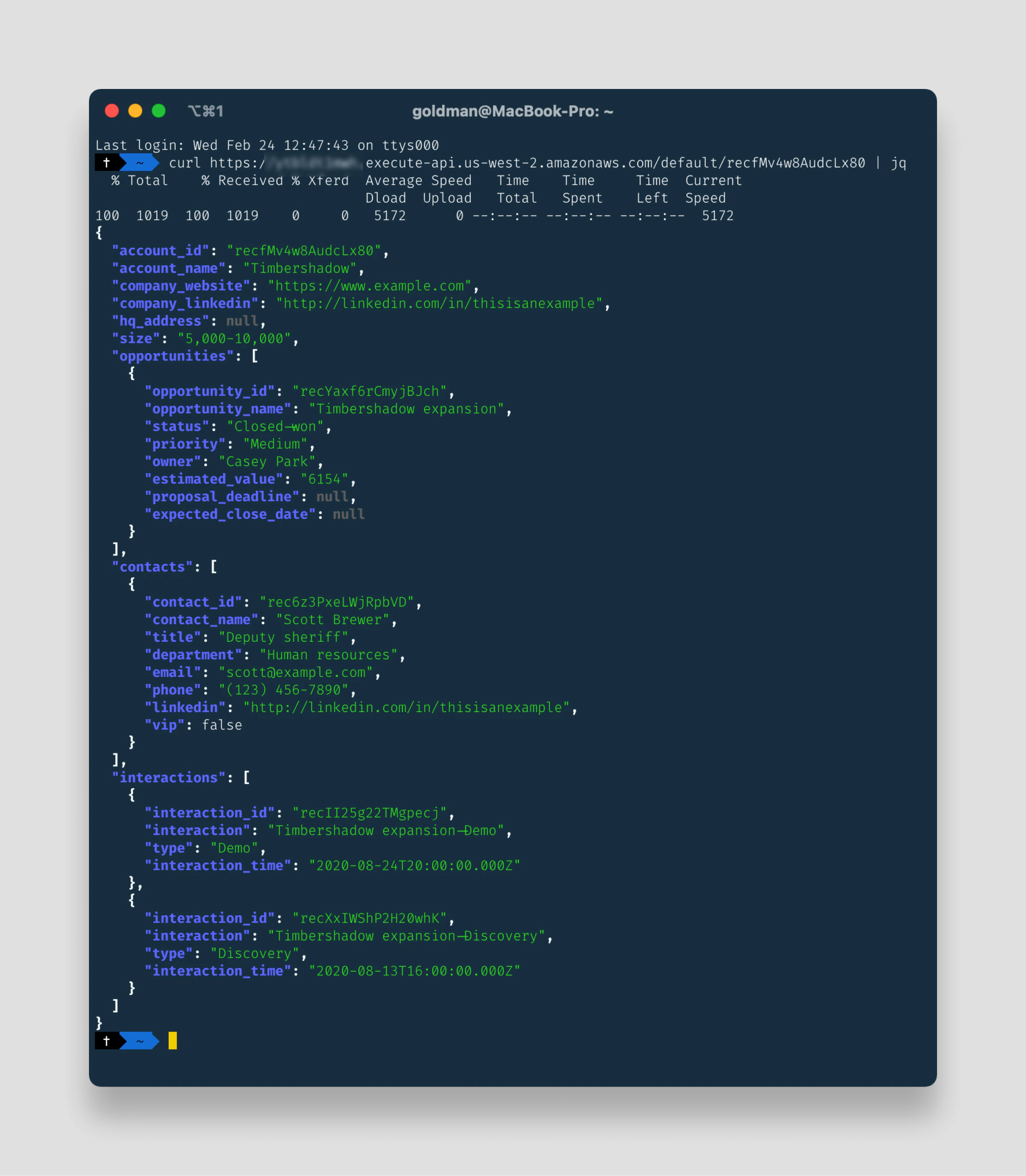 Add AWS API Gateway as Trigger for Airtable Lambda