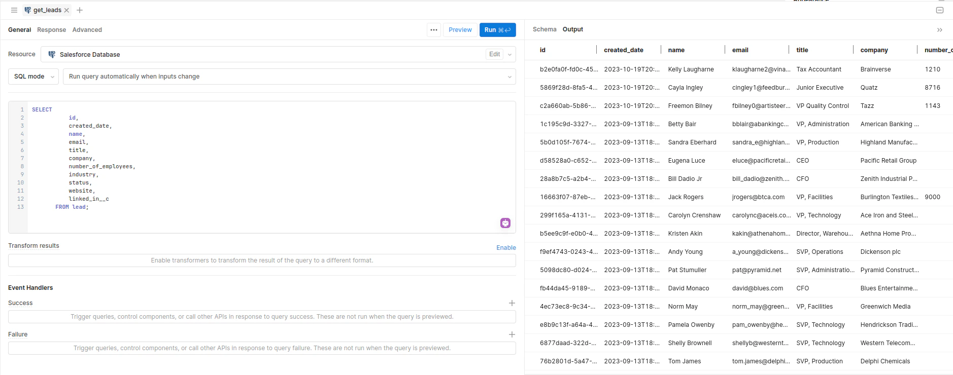Start building the app