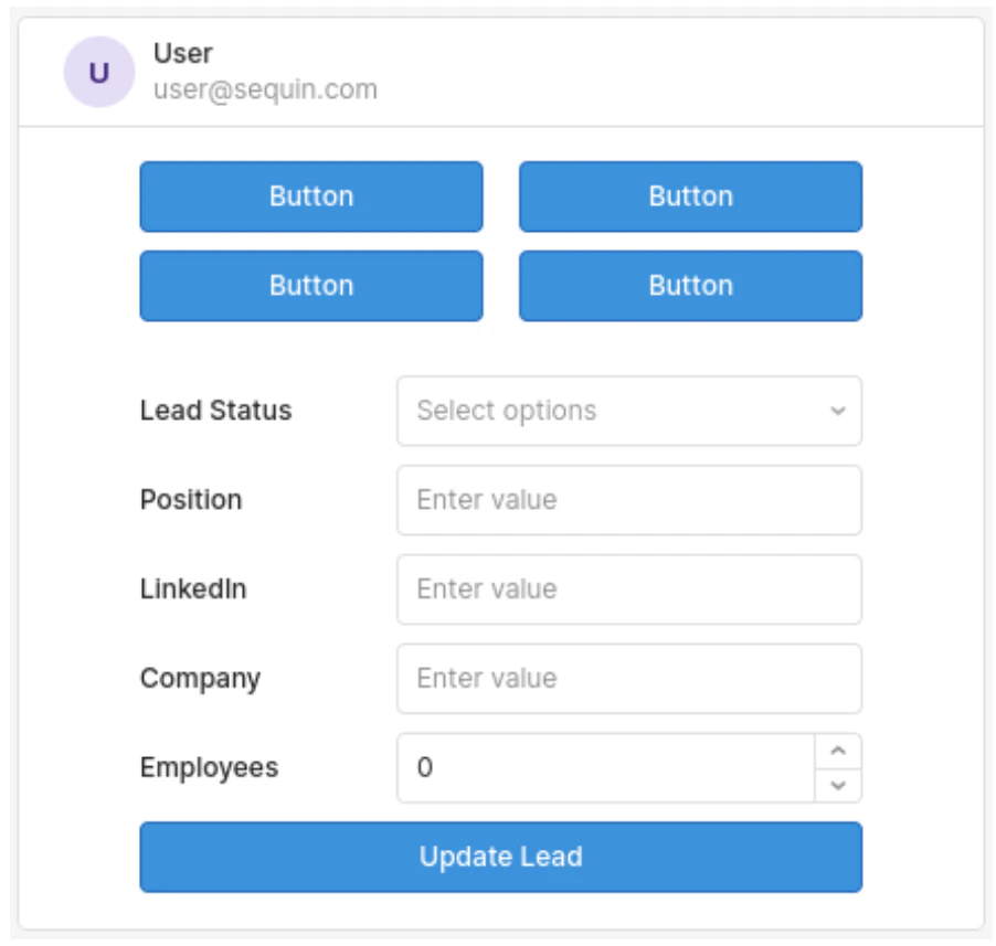 Start building the app