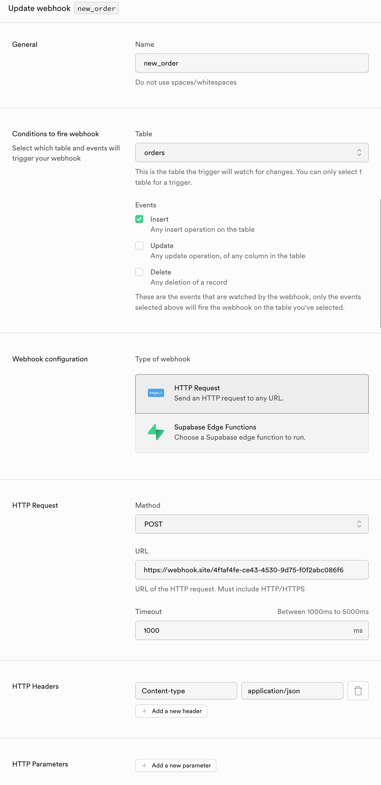 Migrate Supabase webhooks to Sequin webhook sinks - Sequin