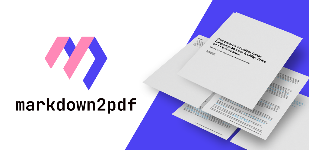 Markdown to PDF logo