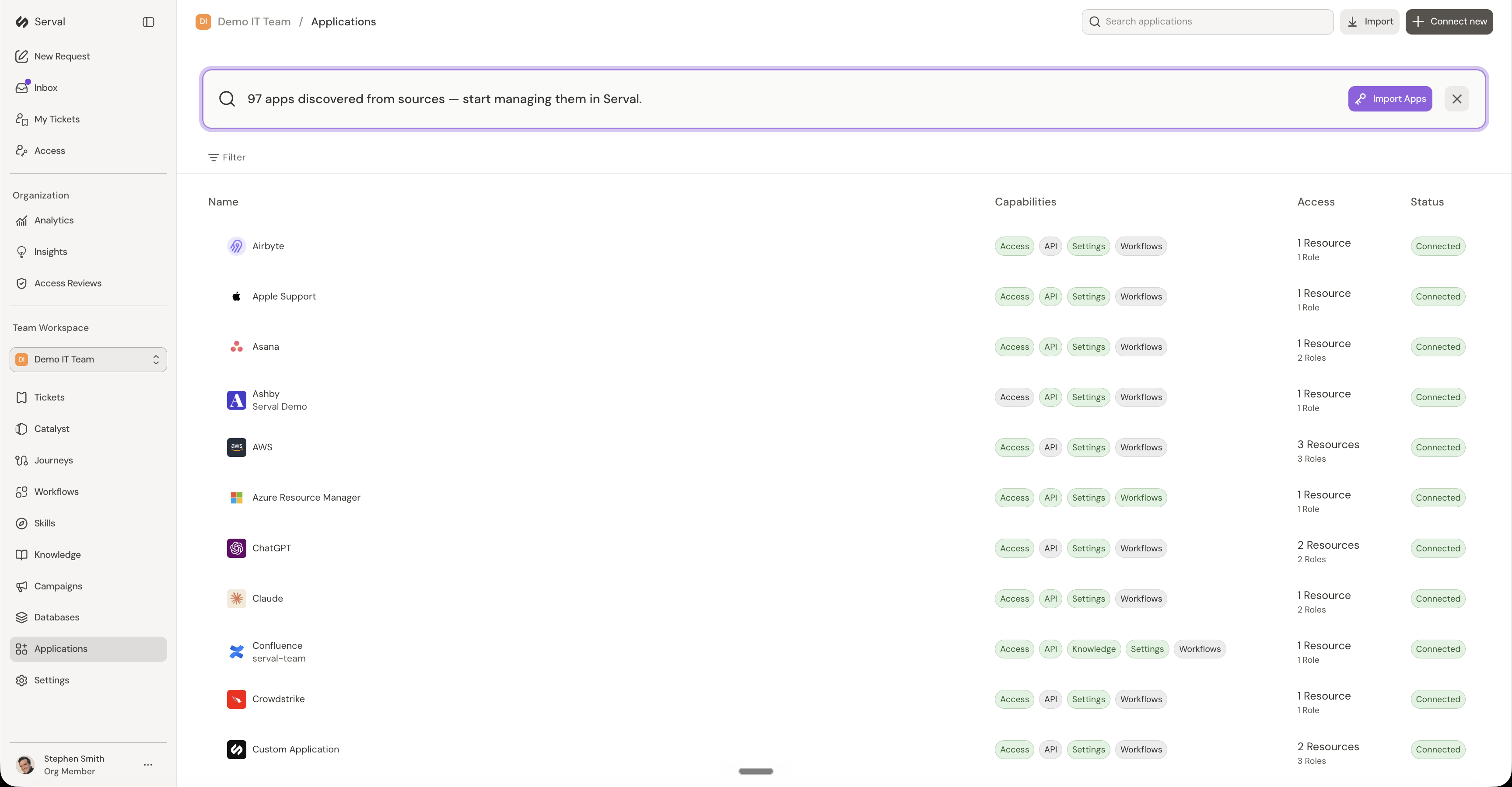 Integrations Overview - Serval Documentation