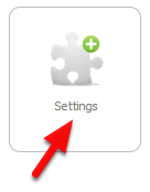 Go to Dashboard, click Settings