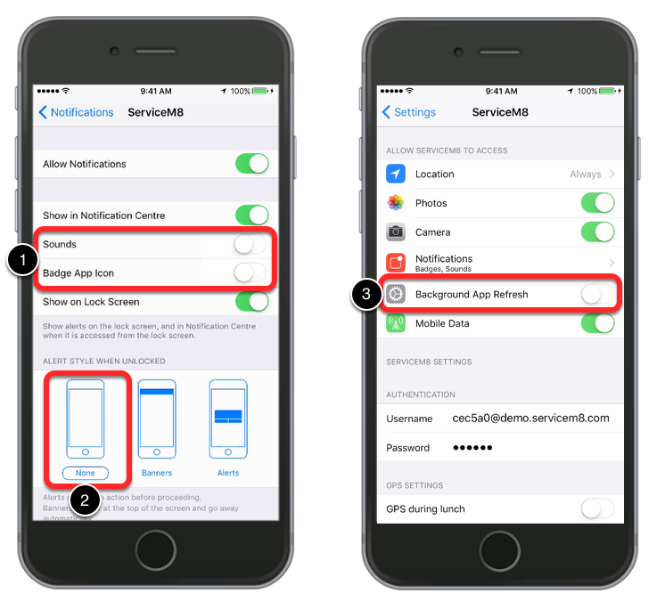 These settings will have drastically reduced syncing performance when turned off