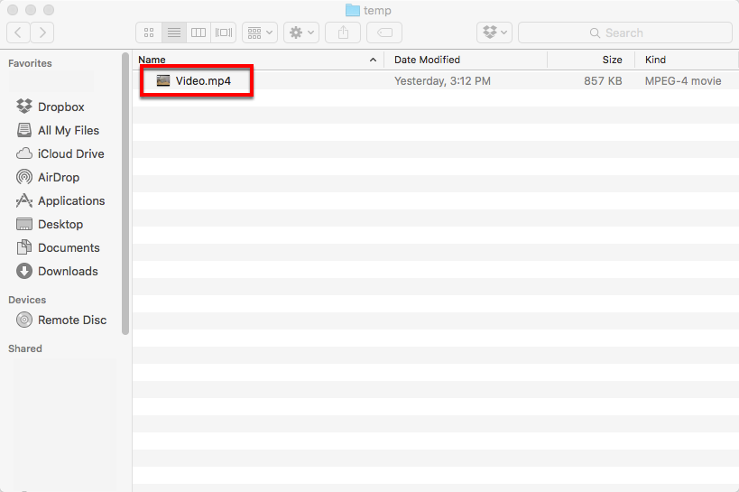 Open the folder on your computer which contains the file(s) you want to attach