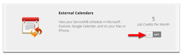Click the switch button to activate