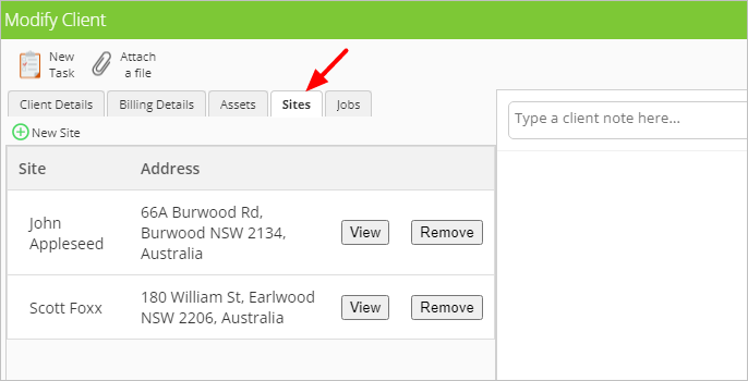 updated head office site