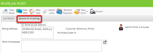 Click Quotes & Invoicing