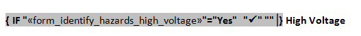 Enter the IF statement syntax properly as shown below