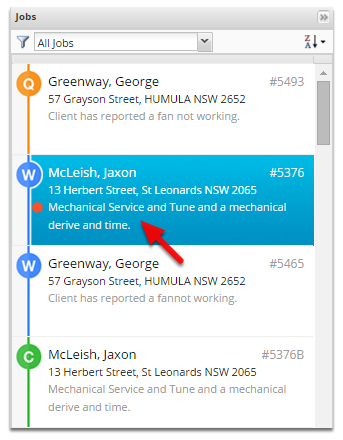 Open the job you wish to invoice a deposit for.