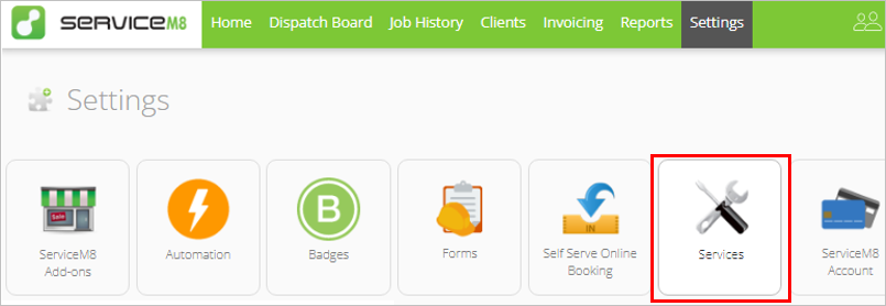 add-on now in settings