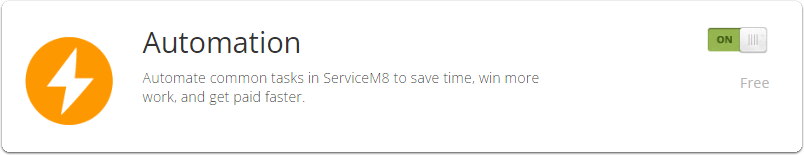 enable automation add-on