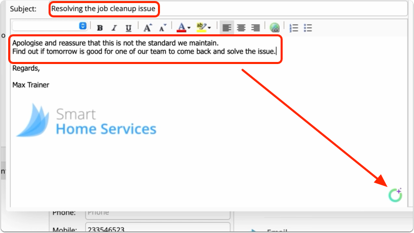 Auto-Write from brief guidance notes