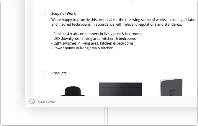 Reopening a proposal from the job diary