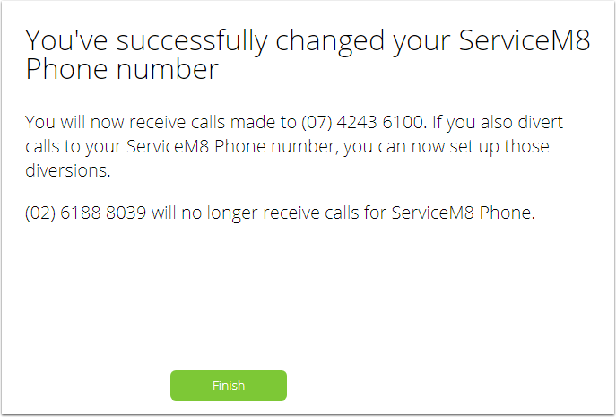 ServiceM8 - Manage Phone Numbers - Google Chrome