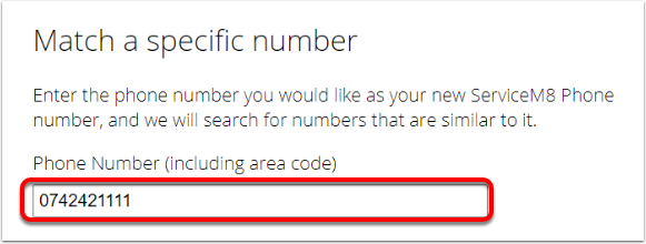 ServiceM8 - Manage Phone Numbers - Google Chrome
