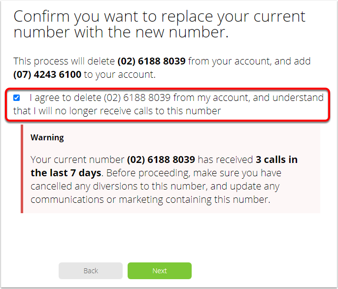 ServiceM8 - Manage Phone Numbers - Google Chrome