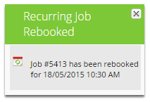 Once you complete a job