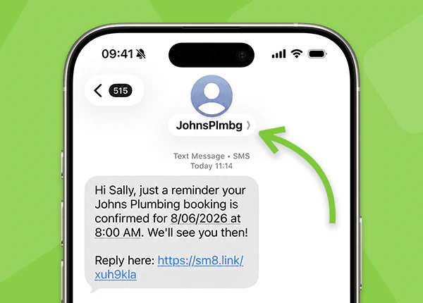 Sender ID registration