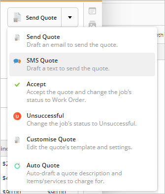 sending via SMS instead of email