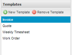 Follow the same steps to setup your Quote and Work Order templates