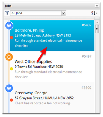 Re-open the job by double clicking it