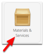 After completing the price list import process from Reece it will then listed to your Materials & Services.