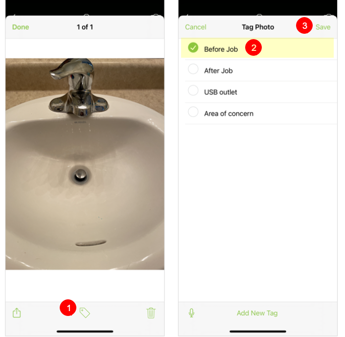removing applied tags