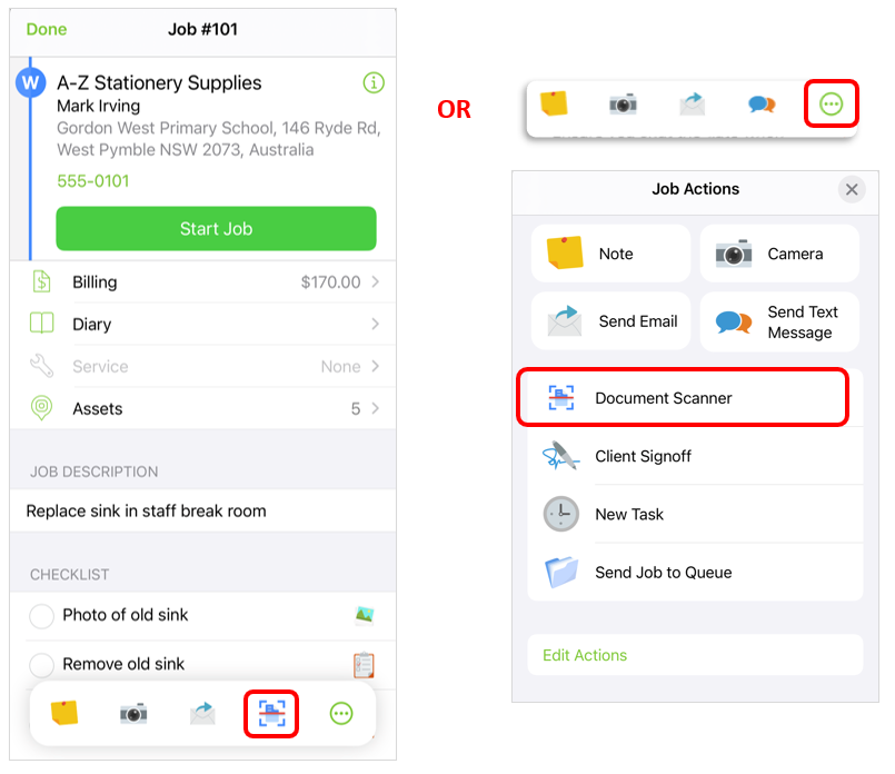 document scanner icon