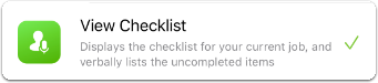 view checklist