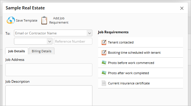 Network Request Template
